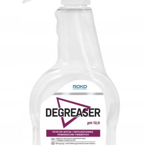 ROKO DEGREASER 0,5L ze spryskiwaczem Płyn odtłuszczający, stal PCC